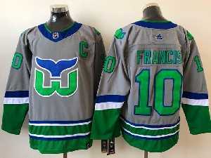 Hartford Whalers #10 Francis Gray 2021 Reverse Retro Alternate Adidas Jersey->arizona cardinals->NFL Jersey